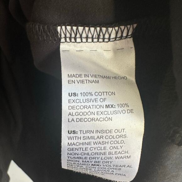 Chico's Women's Applique Cotton Blouse Top Black 3 XL - Picture 4 of 9